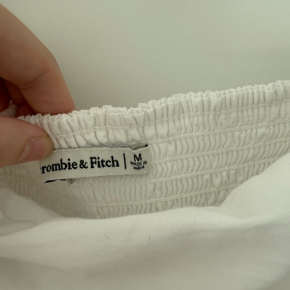 Abercrombie & Fitch White Emerson Dress- M - Picture 5 of 6